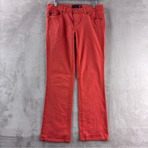 Roberto Cavalli Jeans Mens Size 32x29 Orange Bootcut Italian Luxury Denim